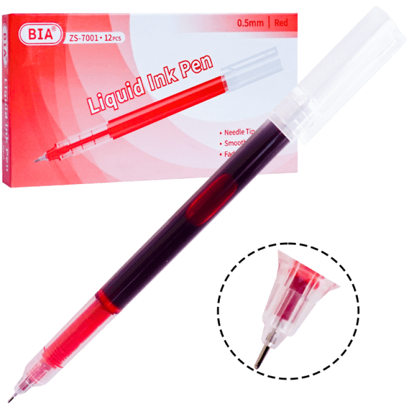 Roller cu cerneala rosie 0.5 mm, Aihao
